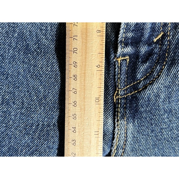 Levis 517 ‎ Bootcut Jeans  Blue Dark Washed Denim Mens Size 40x30 - Picture 4 of 11